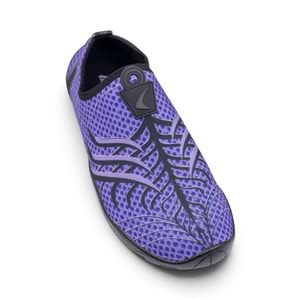 FİFTEEN Z3419 SPIDER UNİSEX AQUA DENİZ HAVUZ PLAJ AYAKKABISI - LİLA-SİYAH - 36
