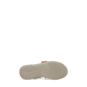 POLARİS 409073.Z6FX DOLGU TOPUK KADIN SANDALET - KAHVERENGİ - 40