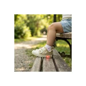 VİCCO SUZİ KIZ BEBEK IŞIKLI GÜNLÜK AYAKKABI - BEJ - 22