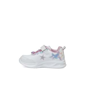 KİNETİX RAMELA GIRL PU P 6PR KIZ ÇOCUK SPOR AYAKKABI - BEYAZ - 30