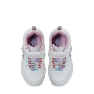 KİNETİX RAMELA GIRL PU P 6PR KIZ ÇOCUK SPOR AYAKKABI - BEYAZ - 30