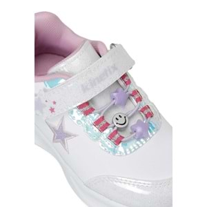 KİNETİX RAMELA GIRL PU P 6PR KIZ ÇOCUK SPOR AYAKKABI - BEYAZ - 30
