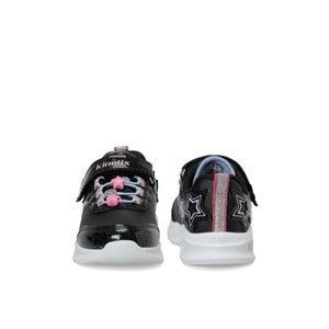 KİNETİX RAMELA GIRL PU P 6PR KIZ ÇOCUK SPOR AYAKKABI - SİYAH - 30