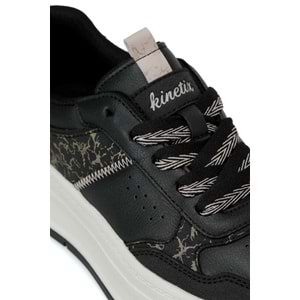 KİNETİX DORRA 6PR KADIN SNEAKER - SİYAH - 40