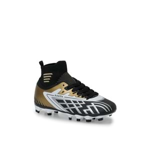KİNETİX MATEAS AG F 6PR ERKEK ÇOCUK KRAMPON FUTBOL AYAKKABISI - SİYAH - 31