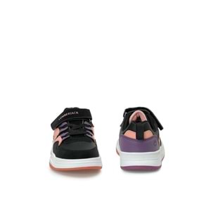 LUMBERJACK STRIKE 6PR KIZ ÇOCUK SNEAKER - SİYAH - 31
