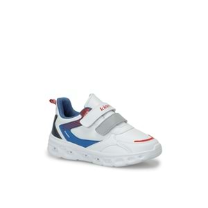 KİNETİX ELONE PU P 6PR ERKEK ÇOCUK SPOR AYAKKABI - BEYAZ - 30