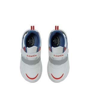 KİNETİX ELONE PU P 6PR ERKEK ÇOCUK SPOR AYAKKABI - BEYAZ - 30