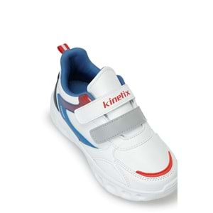 KİNETİX ELONE PU P 6PR ERKEK ÇOCUK SPOR AYAKKABI - BEYAZ - 30