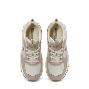 U.S. POLO ASSN. SORLEY 6PR KADIN SNEAKER - BEJ - 40