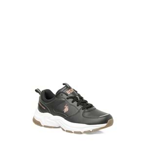 U.S. POLO ASSN. SORLEY 6PR KADIN SNEAKER - SİYAH - 40