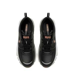 U.S. POLO ASSN. SORLEY 6PR KADIN SNEAKER - SİYAH - 40