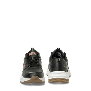 U.S. POLO ASSN. SORLEY 6PR KADIN SNEAKER - SİYAH - 40