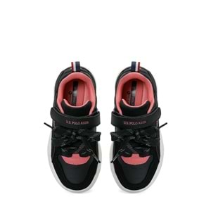 U.S. POLO ASSN. GEOKY JR 6PR KIZ ÇOCUK SNEAKER - SİYAH - 31