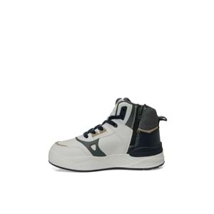 U.S. POLO ASSN. GEOLY JR 6PR ERKEK ÇOCUK HİGH SNEAKER - BEJ - 31