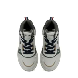 U.S. POLO ASSN. GEOLY JR 6PR ERKEK ÇOCUK HİGH SNEAKER - BEJ - 31