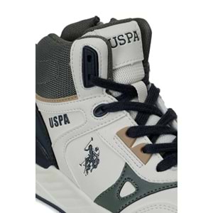 U.S. POLO ASSN. GEOLY JR 6PR ERKEK ÇOCUK HİGH SNEAKER - BEJ - 31
