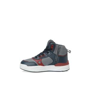 U.S. POLO ASSN. GEOLY JR 6PR ERKEK ÇOCUK HİGH SNEAKER - LACİVERT - 31