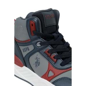 U.S. POLO ASSN. GEOLY JR 6PR ERKEK ÇOCUK HİGH SNEAKER - LACİVERT - 31