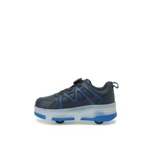 KİNETİX LAVINA F 6PR UNİSEX ÇOCUK IŞIKLI PATENLİ SNEAKER - LACİVERT - 31