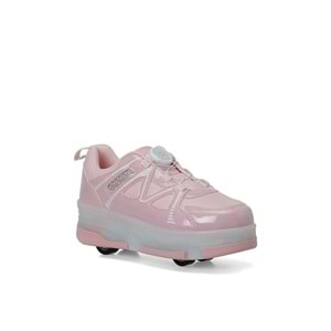 KİNETİX LAVINA F 6PR UNİSEX ÇOCUK IŞIKLI PATENLİ SNEAKER - PEMBE - 32