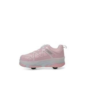 KİNETİX LAVINA F 6PR UNİSEX ÇOCUK IŞIKLI PATENLİ SNEAKER - PEMBE - 32