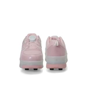 KİNETİX LAVINA F 6PR UNİSEX ÇOCUK IŞIKLI PATENLİ SNEAKER - PEMBE - 32