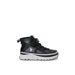 U.S. POLO ASSN. KELTES JR 6PR KIZ ÇOCUK SNEAKER BOT - SİYAH - 31