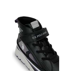 U.S. POLO ASSN. KELTES JR 6PR KIZ ÇOCUK SNEAKER BOT - SİYAH - 31