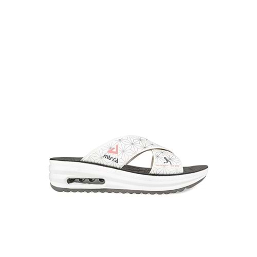 Muya Axis Anatomik Air Max Taban Islak Zemin Kadın Terlik - Füme - 37