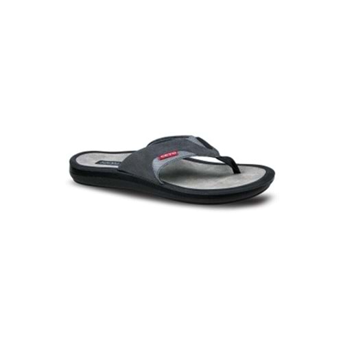 Ceyo 6100-11 Parmak Arası Erkek Terlik - Füme - 40