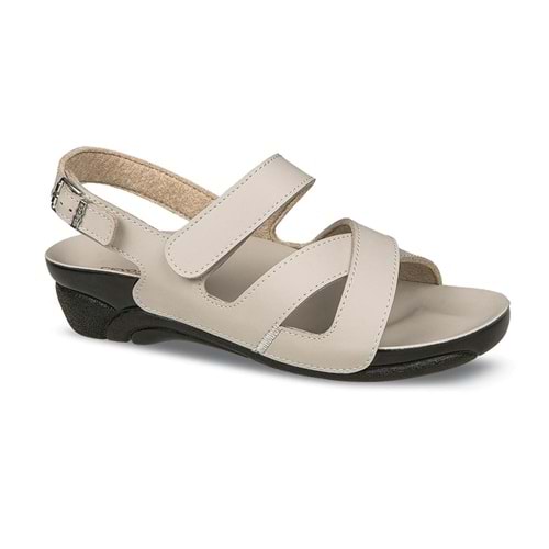 Ceyonomi Venedik-8 Kadın Sandalet - Bej - 40