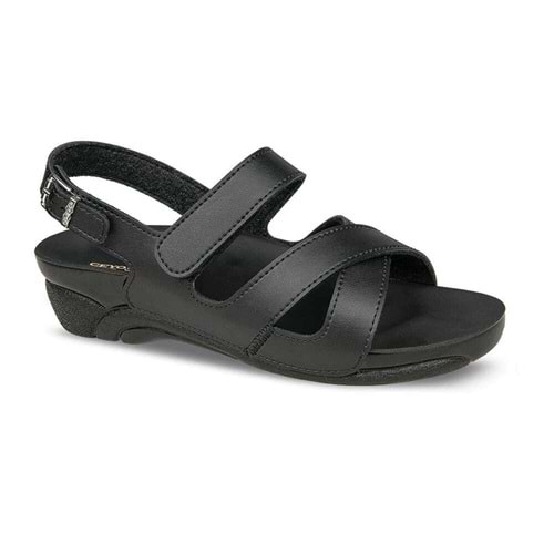 Ceyonomi Venedik-8 Kadın Sandalet - Siyah - 40