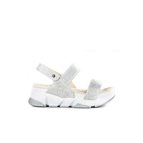 Muya Keid Anatomik Taban Topuk Dikeni Kadın Sandalet - Beyaz - 40