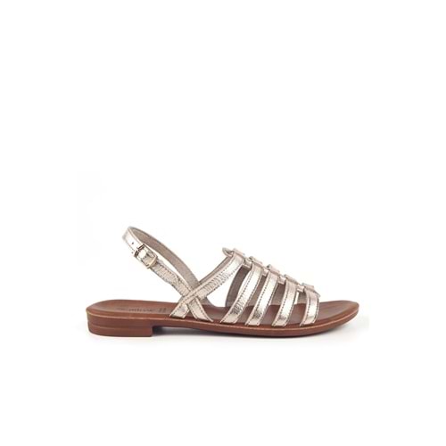 Muya Madaleine Anatomik Taban Kadın Sandalet - Altın - 36