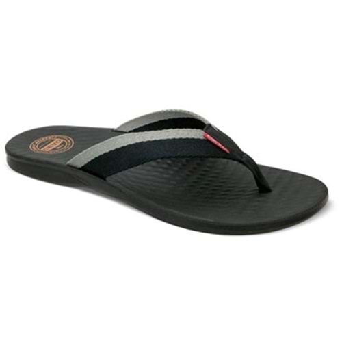 Ceyo 9851-6 Parmak Arası Erkek Terlik - Siyah - 40