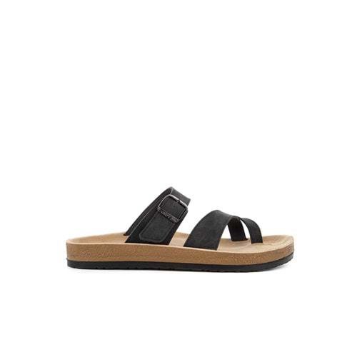 Muya Haiko Anatomik Taban Erkek Terlik - Siyah - 40