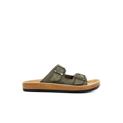 Muya Yuna Anatomik Taban Unisex Terlik - Haki - 37