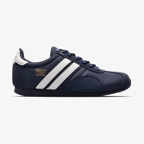 LESCON CAMPUS 7 ERKEK SNEAKERS SPOR AYAKKABI - LACİVERT - 45