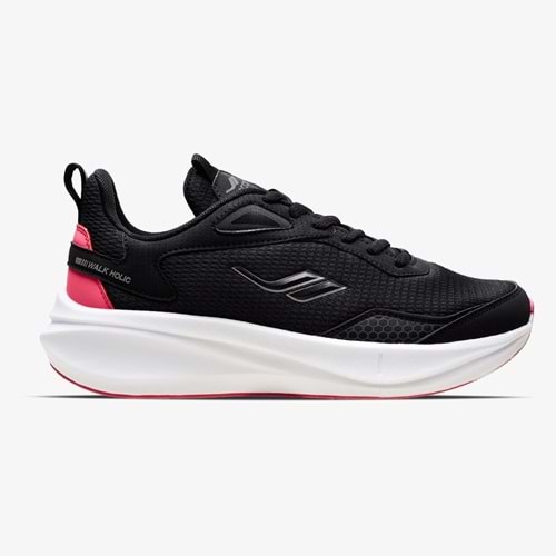LESCON STREET RUNNER 2 UNİSEX KOŞU AYAKKABI - SİYAH-FUŞYA - 36