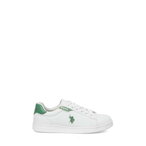 U.S. POLO ASSN. COSTA WMN 4PR KADIN SNEAKER - BEYAZ-YEŞİL - 37