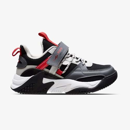 LESCON STRAP ÇOCUK SPOR AYAKKABI - SİYAH - 33