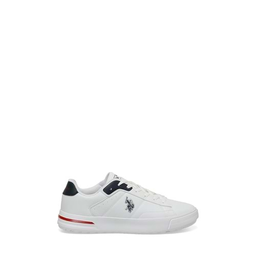 U.S. POLO ASSN. MANGO 4PR ERKEK SNEAKER - BEYAZ - 44