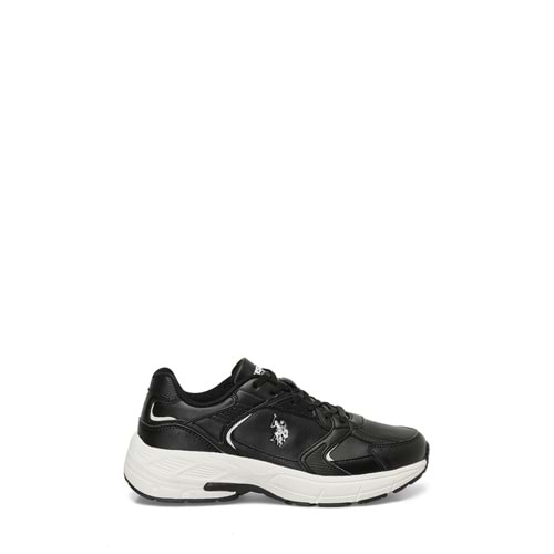 U.S. POLO ASSN. FELIX WMN 4PR KADIN SNEAKER - SİYAH-BEYAZ - 37