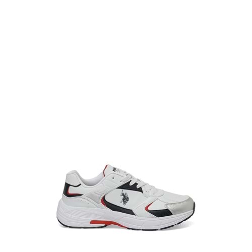 U.S. POLO ASSN. FELIX 4PR ERKEK SNEAKER - BEYAZ - 40