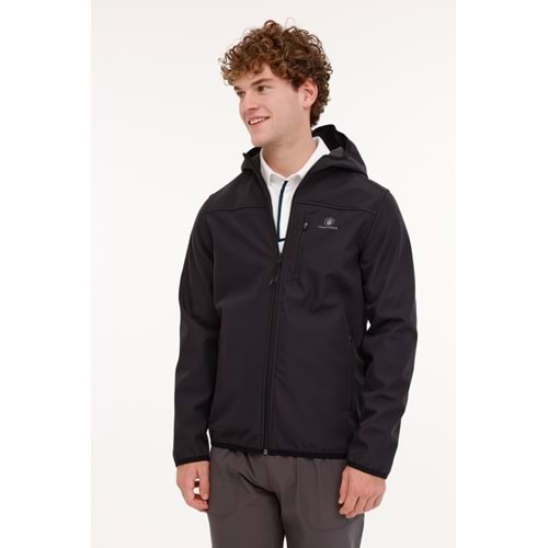 LUMBERJACK BSC SFTSHELL 1GT16 4PR ERKEK CEKET - ANTRASİT - M