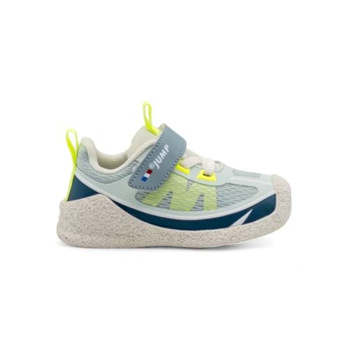 JUMP 31127 BEBE SNEAKER SPOR AYAKKABI - GRİ-YEŞİL - 23