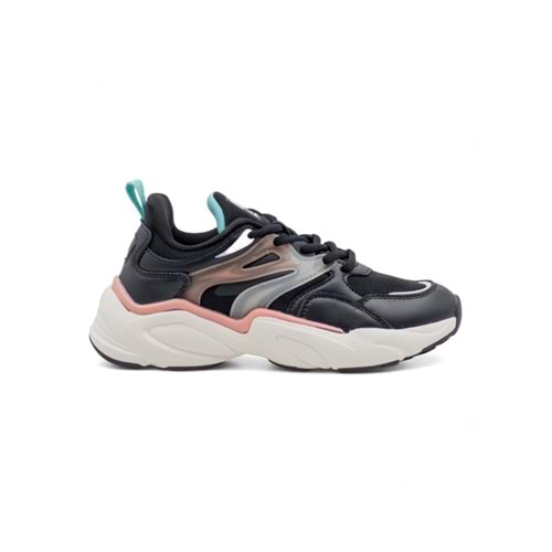 JUMP 30905 KADIN SNEAKER GÜNLÜK SPOR AYAKKABI - SİYAH - 40