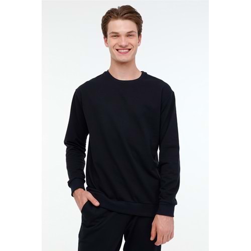 KİNETİX MR RJN90 C SW 4PR ERKEK SWEATSHİRT - LACİVERT - M