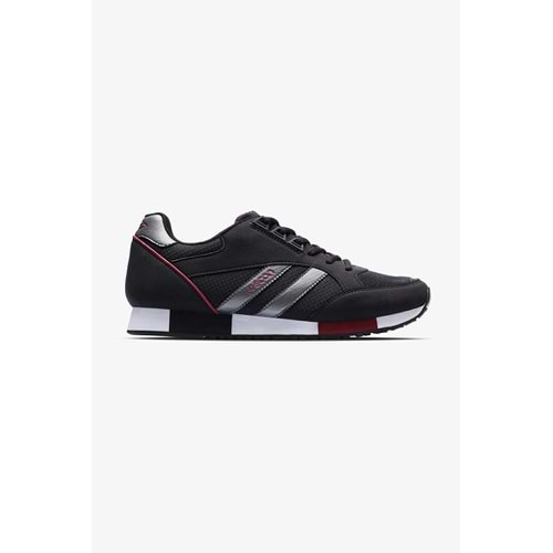 LESCON BOSTON 6 ERKEK SNEAKERS SPOR AYAKKABI - SİYAH - 45
